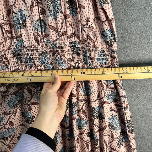 Destination 365 Short-Sleeve Midi Dress RoseFloral Petite X-Small - Picture 5 of 13